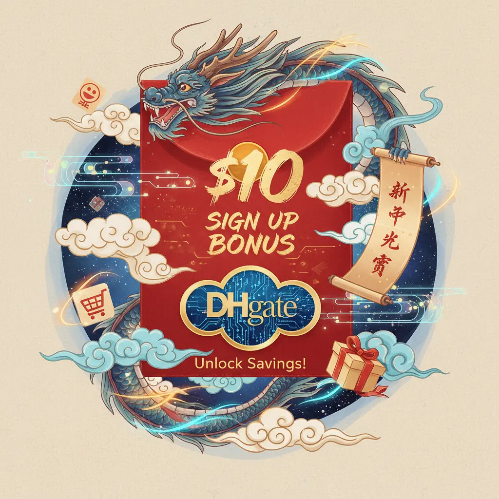 $10 sign up bonus - DHgate