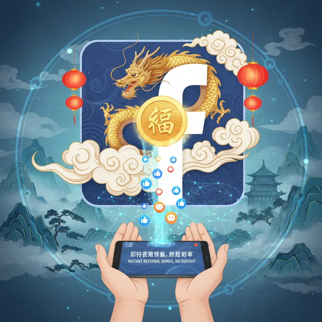 instant referral bonus no deposit - Facebook