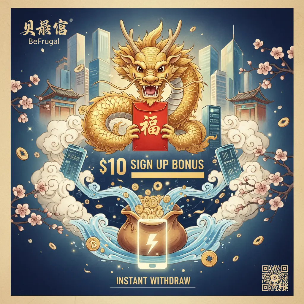 $10 sign up bonus instant withdraw - BeFrugal