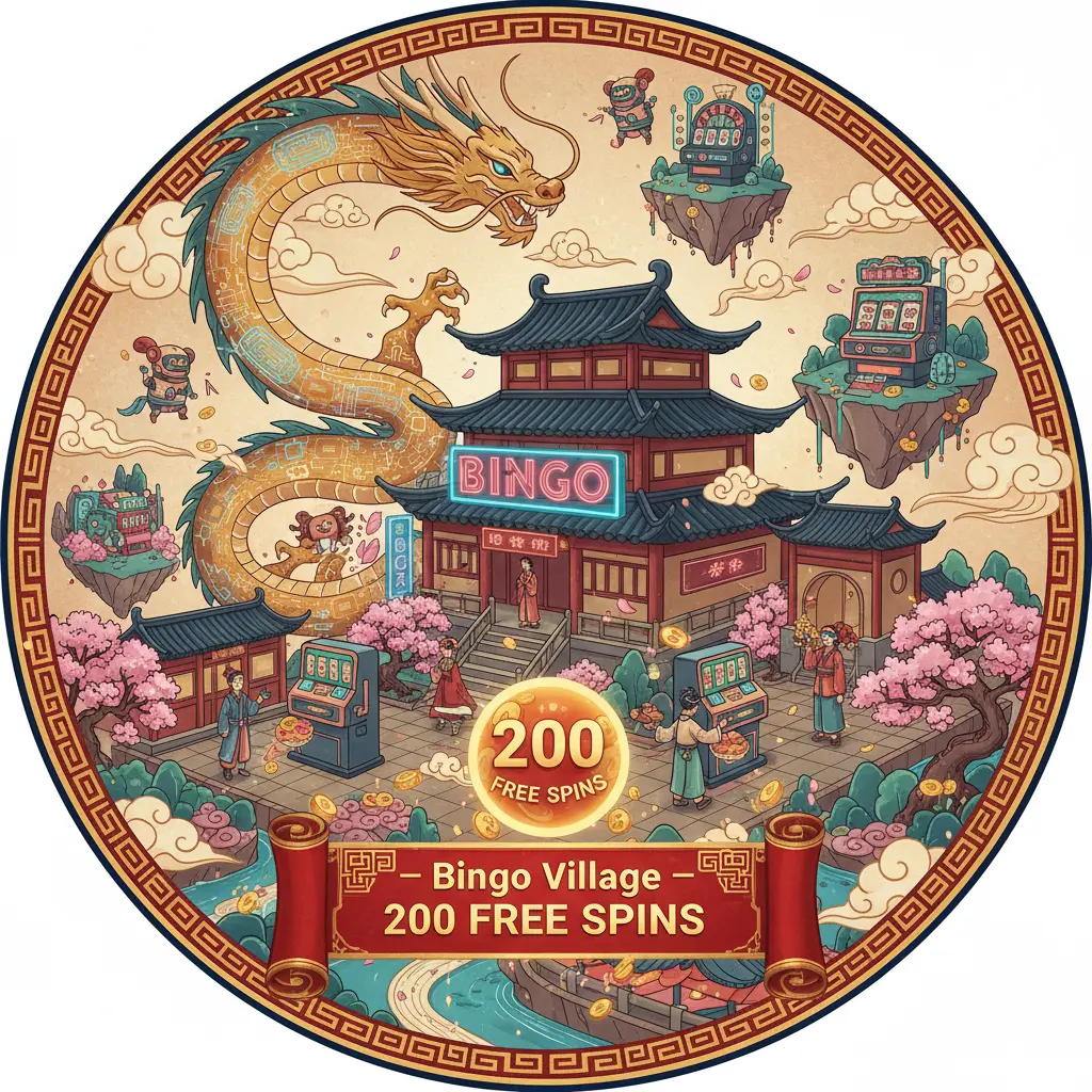200 free spins - Village