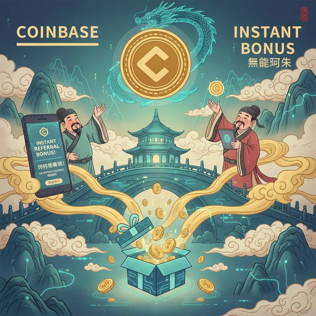 instant referral bonus no deposit - Coinbase
